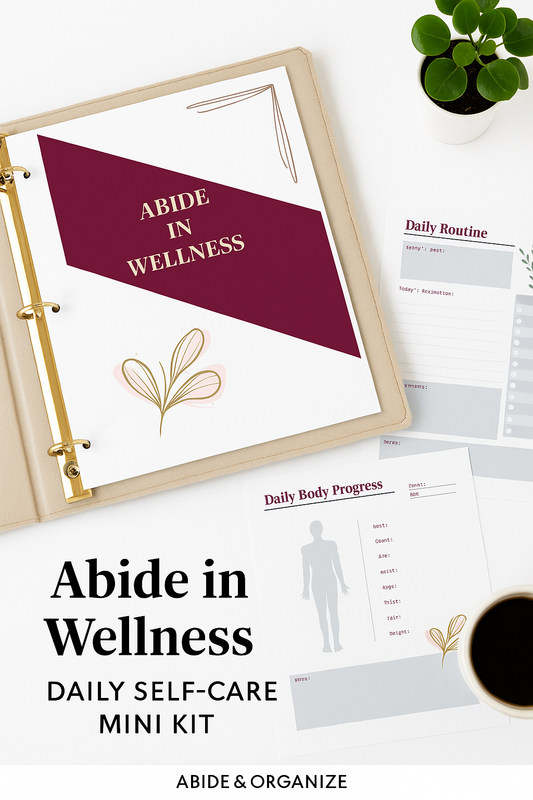 Abide in Wellness - Daily Self-Care Mini Bundle
